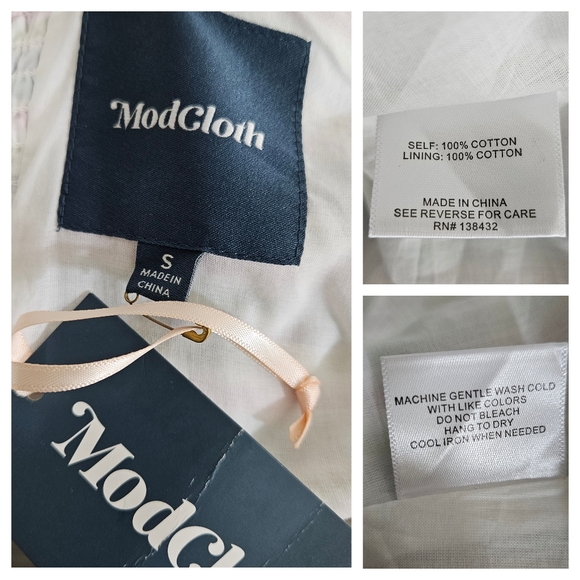 Modcloth Midi Dress Womens Size S Pastel Stripes Quite Clearly Charismatic - Picture 14 of 16